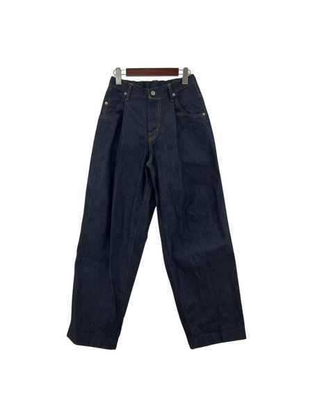 NEON SIGN/WIDE DENIM SLACKS RIGID/42