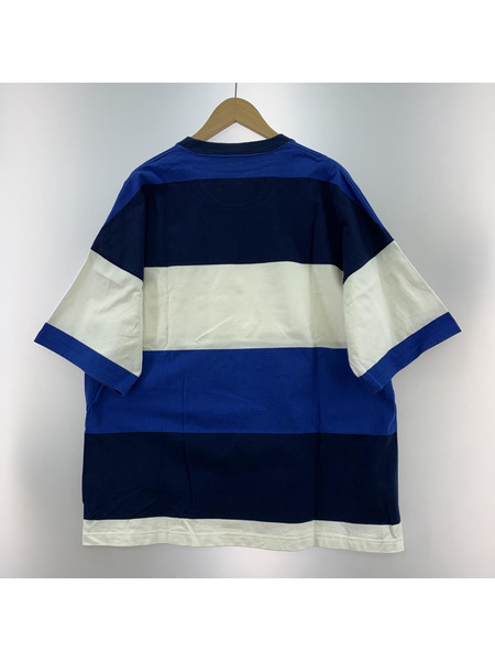 WHITE MOUNTAINEERING ビックボーダーTEE 3 ブルー