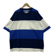 WHITE MOUNTAINEERING ビックボーダーTEE 3 ブルー