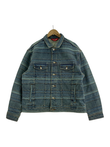 Supreme  22AW Layered Denim Trucker Jacket L インディゴ