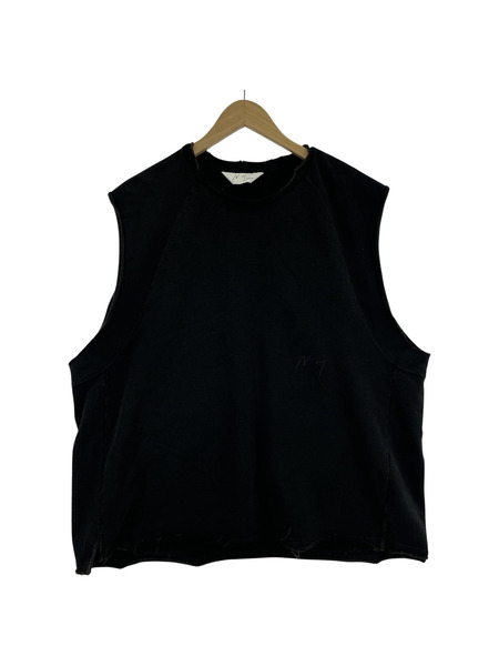 ANCELLM/SLEEVELESS AGING T-SHIRT/2/ANC-CT86