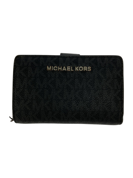 MICHAEL KORS/二ツ折リ財布/ブラック