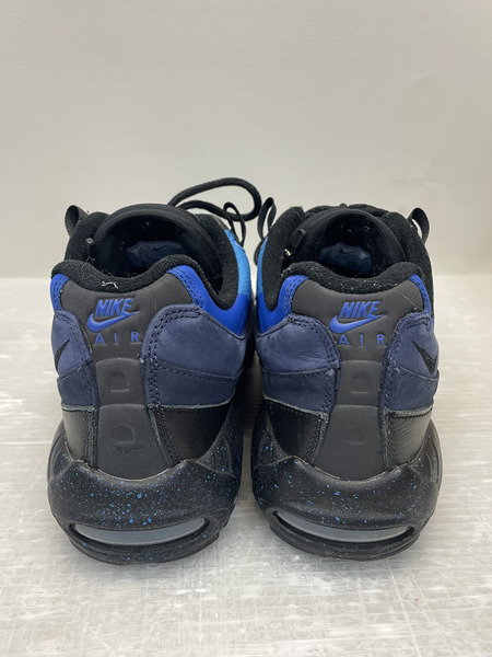 NIKE×Stash Air Max 95 Black and Harbor Blue 26.5cm HF5515-400