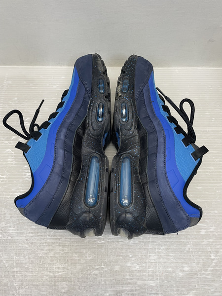 NIKE×Stash Air Max 95 Black and Harbor Blue 26.5cm HF5515-400