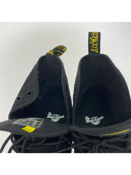 Dr.Martens スニーカー 8ホール キャンバス ハイカット 黒 (EU39)[値下]