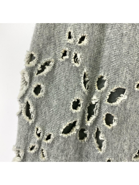 MASU フラワーホールスウェットパンツ