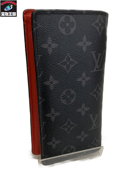 長財布 LV モノグラム エクリプス ポルトフォイユブラザ