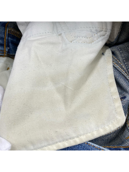 Levi's デニム・ジーンズ 502 デニムパッチワークリメイク (29)