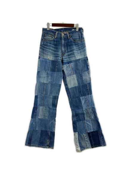 Levi's デニム・ジーンズ 502 デニムパッチワークリメイク (29)