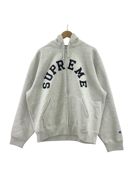 Supreme Champion 24SS Zip Up Hooded Sweatshirt ジップパーカー L