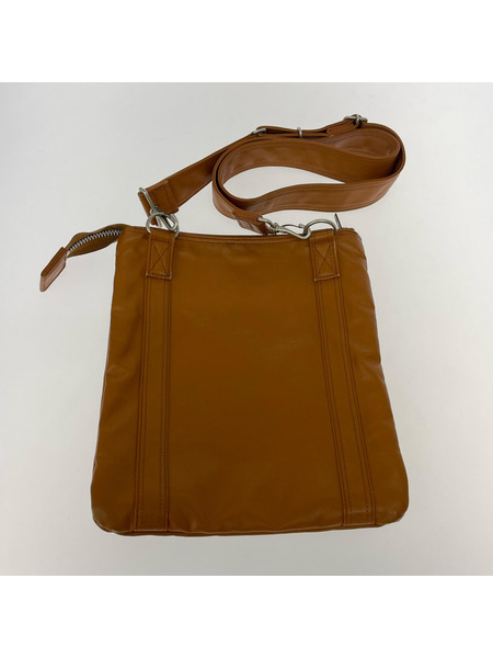 PORTER ショルダーバッグ 斜メ掛ケショルダー レザー 茶