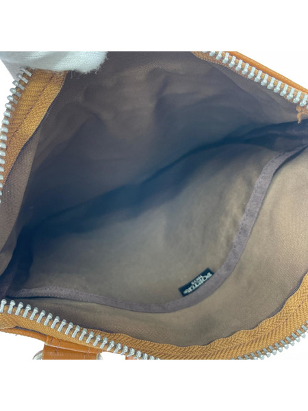 PORTER ショルダーバッグ 斜メ掛ケショルダー レザー 茶