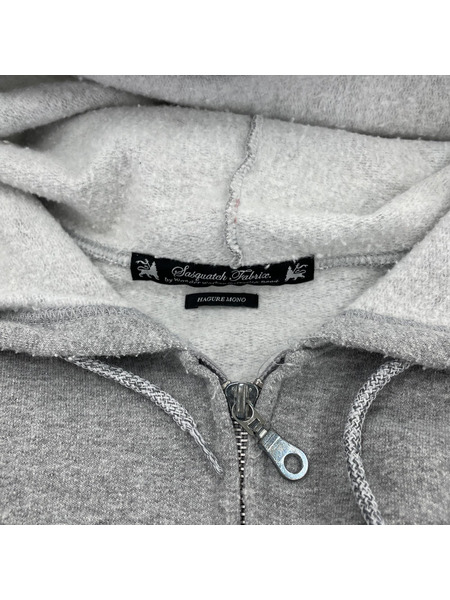 SASQUATCHfabrix. SNOWSTORM  PILLING HOODIE グレー