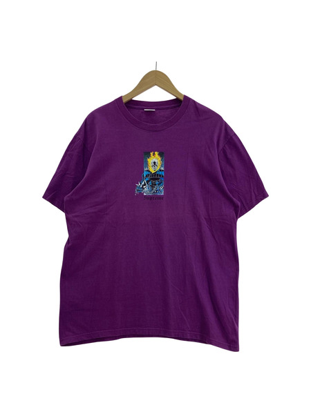 Supreme MARVEL 19SS Ghost Rider TEE 紫 (M)