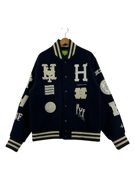 HUF ジャケット 20 YEAR CLASSIC H VARSITY JACKET