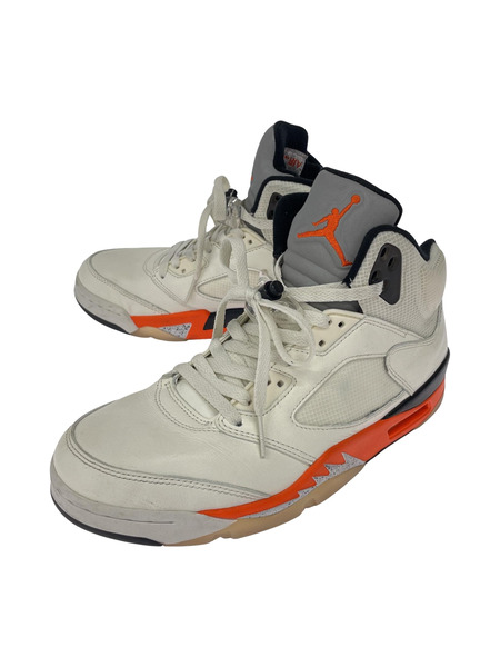 NIKE AIR JORDAN 5 RETRO Orange Blaze 26.0cm DC1060-100