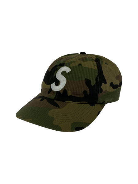 Supreme Seersucker S Logo 6-Panel Cap キャップ 迷彩 カモフラージュ