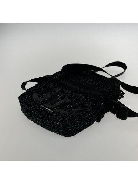 Supreme 24SS WEEK1 3M Reflective Shoulder Bag ブラック