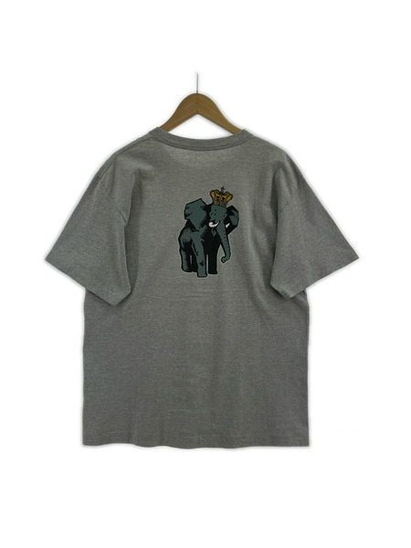 STUSSY 半袖Tシャツ・カットソー 90s LARGE AND IN CHARGE!! Tee GRY L