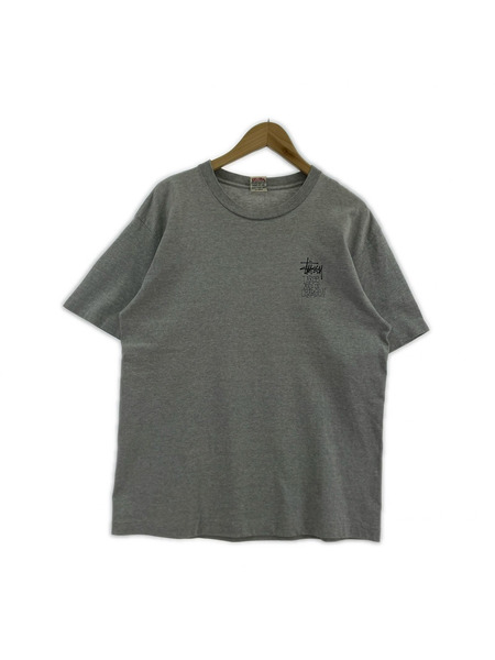 STUSSY 半袖Tシャツ・カットソー 90s LARGE AND IN CHARGE!! Tee GRY L