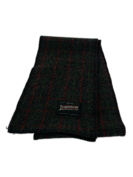 Johnson Woolen Mills ソノ他 チェック グレー