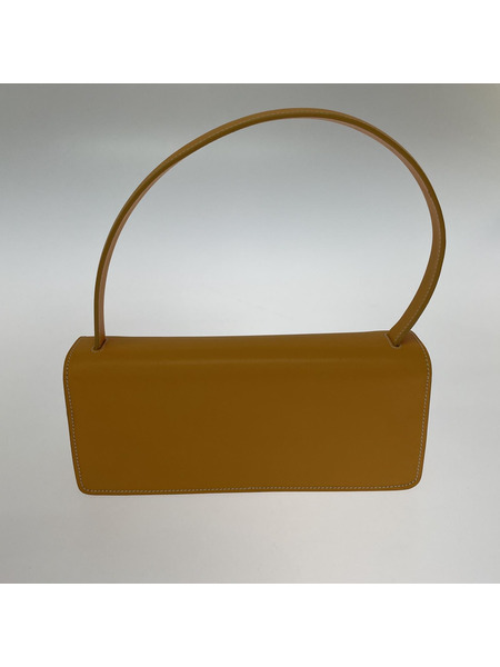 TOD’S フラップハンドバッグ レザー イエロー