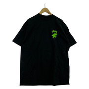 STUSSY　SURFMAN Tシャツ　ブラック　XL