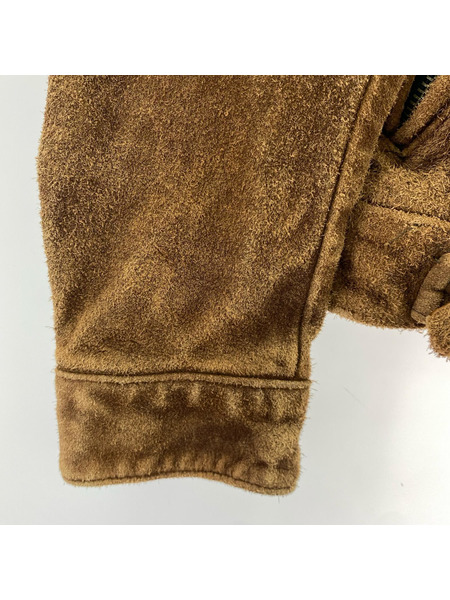 BELSTAFF レザージャケット スウェード パンサージャケット 茶 (42)