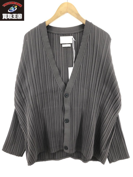 YOKE】Pleated Knit Cardigan - カーディガン