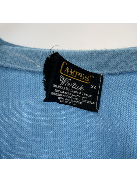 70s/campus/wintuk/カーディガン（XL)