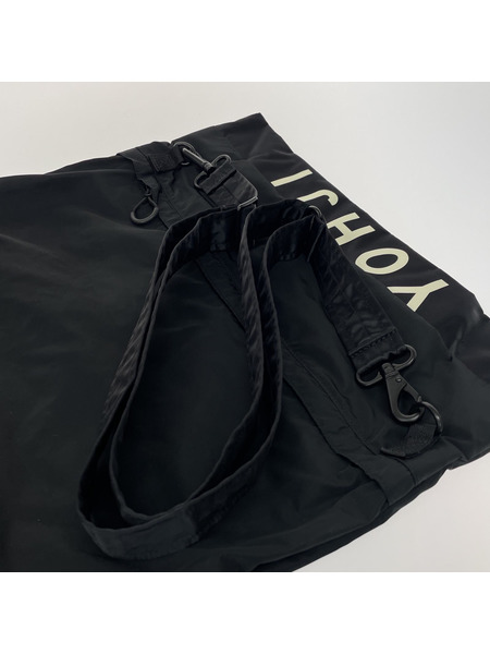 Y-3 TOTE YOHJI ロゴプリント2WAYトートバッグ