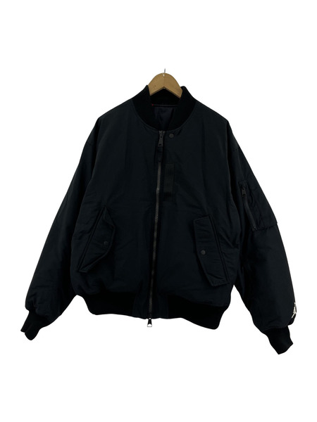 NIKE JORDAN BRAND AS M J ESS STMT MA-1 JACKET ブラック（XXL）