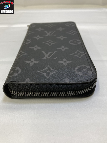 LOUISVUITTON　ジッピーウォレット ヴェルティカル M62295　ラウンドジップ 長財布 LV ルイヴィトン モノグラムエクリプス