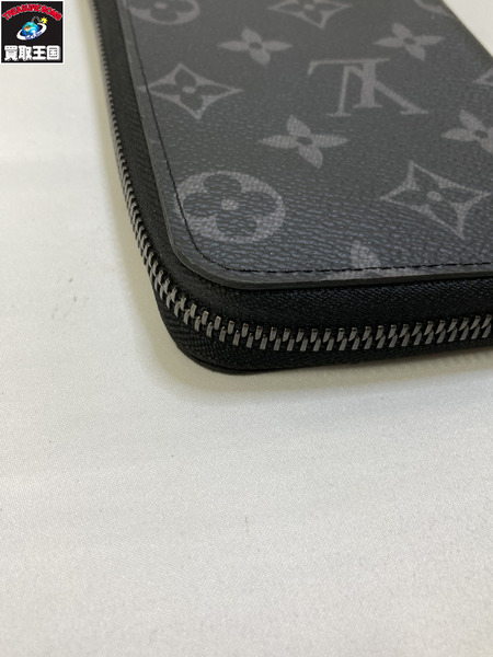 LOUISVUITTON　ジッピーウォレット ヴェルティカル M62295　ラウンドジップ 長財布 LV ルイヴィトン モノグラムエクリプス