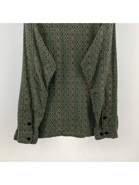 South2 West8 長袖シャツ Smokey Shirt-India Dobby (M) GRN