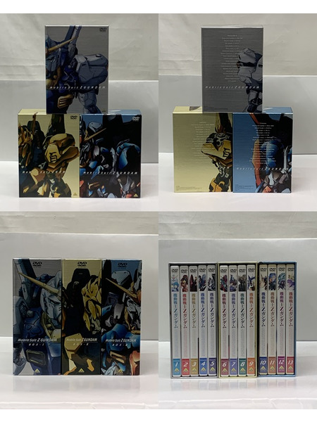 DVD 機動戦士Zガンダム メモリアルボックス版 全3巻セット ST-0355/ST-0356/ST-0357 開封品 ダメージあり ゼータガンダム