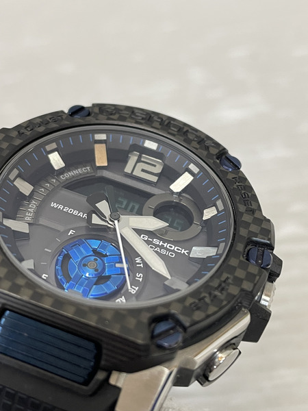 CASIO G-SHOCK G-STEEL カーボンコアガード デジアナ腕時計 タフソーラー GST-B300