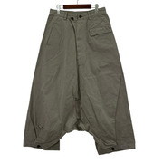 REGULATION Yohji Yamamoto コットンサルエルロングパンツ 4 グレー