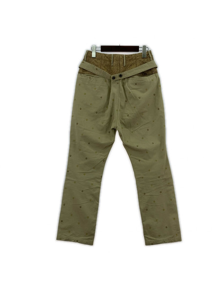 KAPITAL パンツ KAPITAL ピエロパンツ ピース総柄(XS)