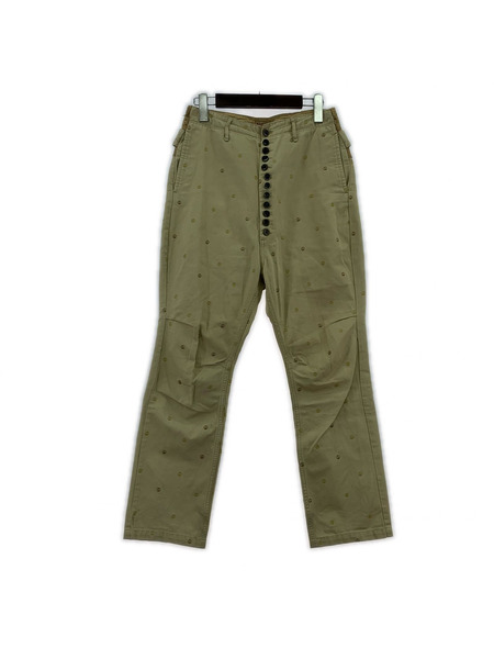 KAPITAL パンツ KAPITAL ピエロパンツ ピース総柄(XS)