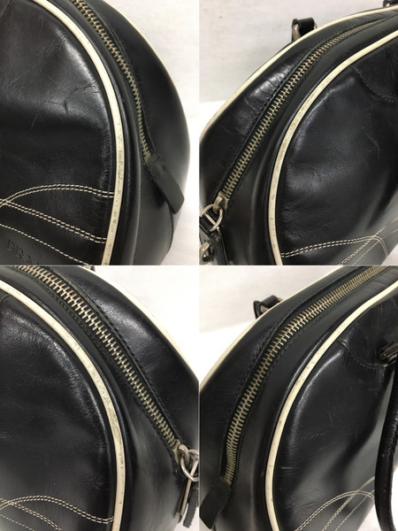 PRADA　ハンドバッグ ボーリングバッグ/レザー/00s