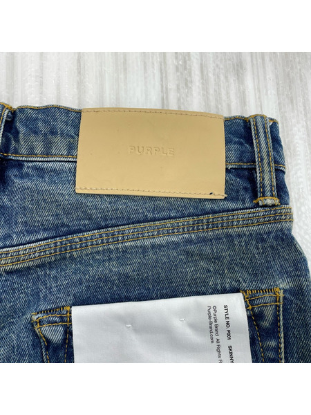 PURPLE BLAND デニム・ジーンズ LOW RISE SKINNY JEAN P001