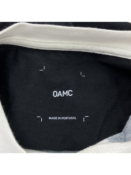 OAMC 22AW グラフィックロンT (S) 白/黒