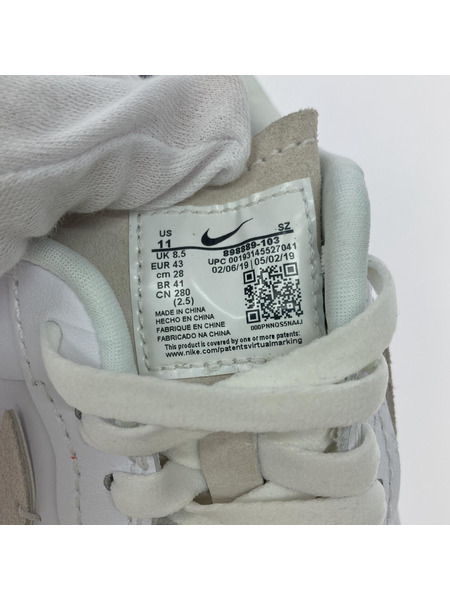 NIKE AIR FORCE 1’07 LX VANDALISED WHITE size28 898889-103