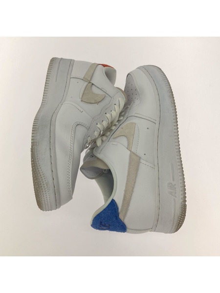 NIKE AIR FORCE 1’07 LX VANDALISED WHITE size28 898889-103