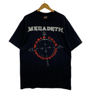 OLD・VINTAGE 90s MGADETH 97年 S/S Tee (L)