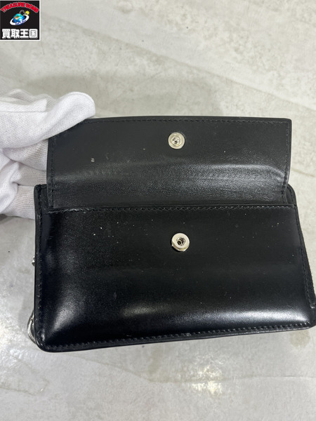 GIVENCHY BK/ジップ カードホルダー