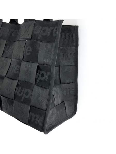 Supreme/Woven Large Tote/BLK