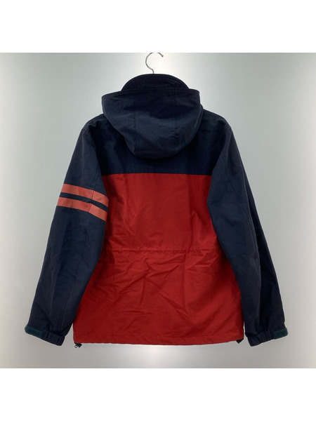 GOODENOUGH IVY 2トーン マウンテンパーカー 紺×赤