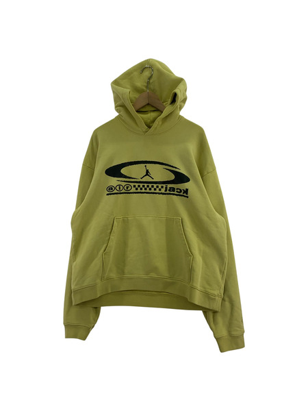 JORDAN BRAND パーカー Travis Scott Pullover Hoodie YEL M
